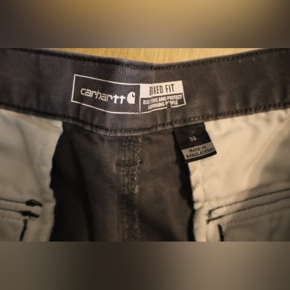 Carhartt Rugged Flex Canvas Cargo Work Shorts Size 38 - Picture 4 of 6
